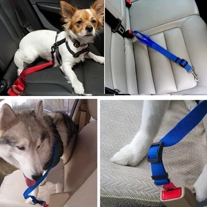 Harm and collage adjustable for cat, car seat belt, pet seat, lead clip, traction, dog travel supplies 8 Main Dog Sales - №6