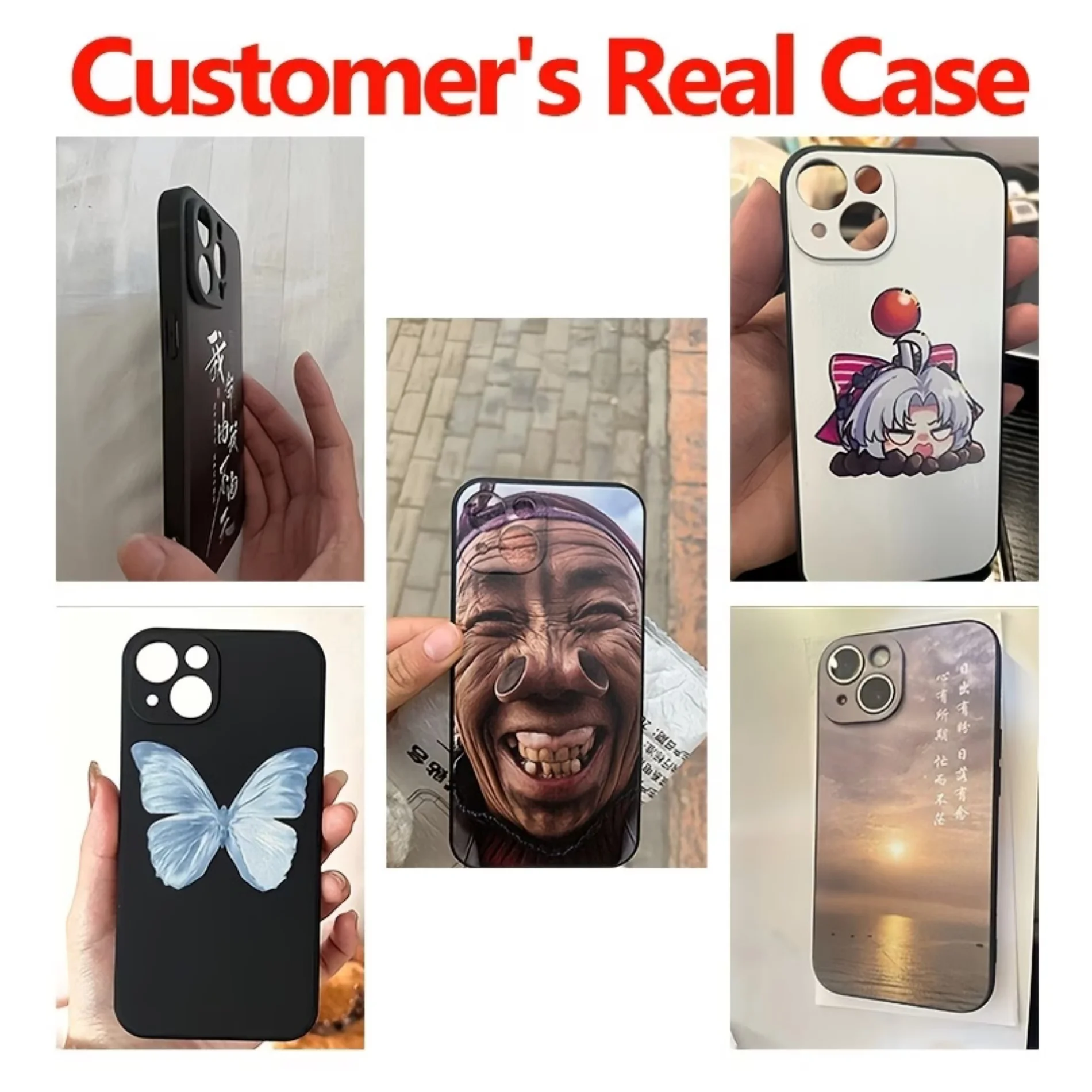 Funda de Silicona Suave para iPhone 15 18 17 16 14 13 12 11 Pro XS Max 8 7 Plus Mini XR X Air 16e 17e, Personalizable con Foto de Mascota