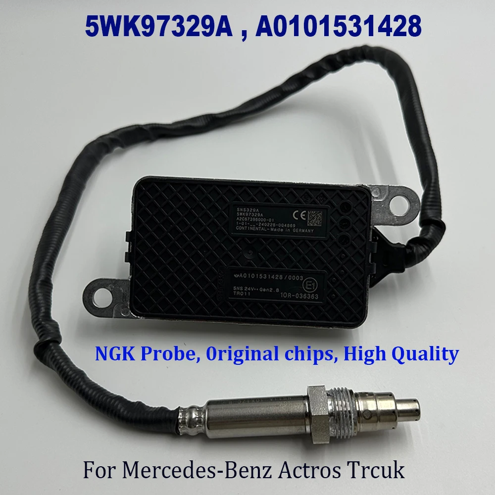 

5WK97329A A0101531428 A0101530003 High Quality Chip For NGK Probe Nox Nitrogen Sensor 24V For Mercedes-Benzz Trcuk Actros