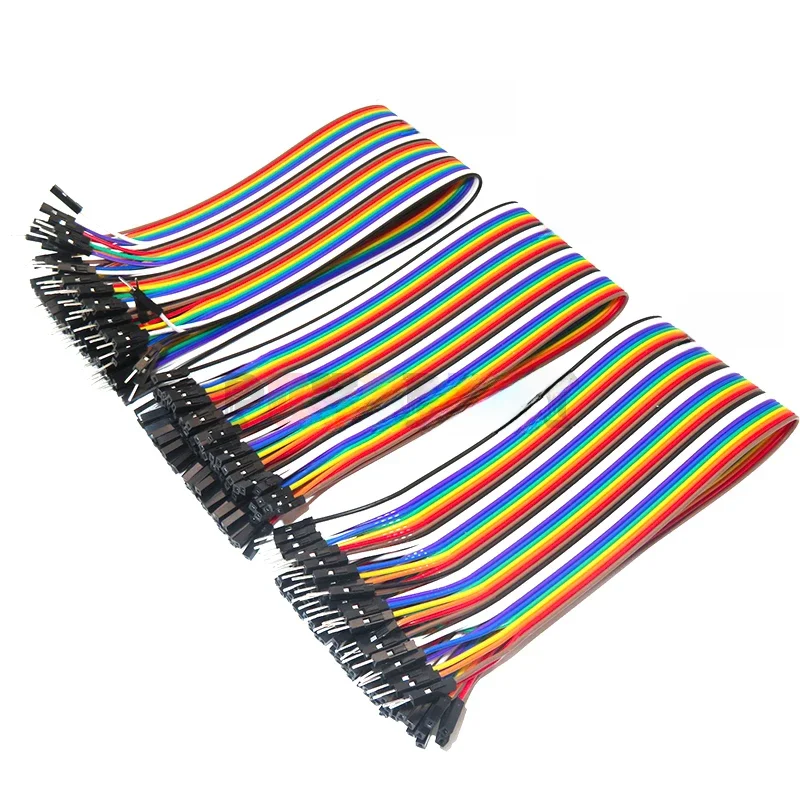 40/120pcs 40PIN 20CM Dupont Lijn Man Op Man + Vrouw En Vrouw-vrouw Jumper Dupont draad Kabel Voor Arduino DIY KIT IBUW - afbeelding 2