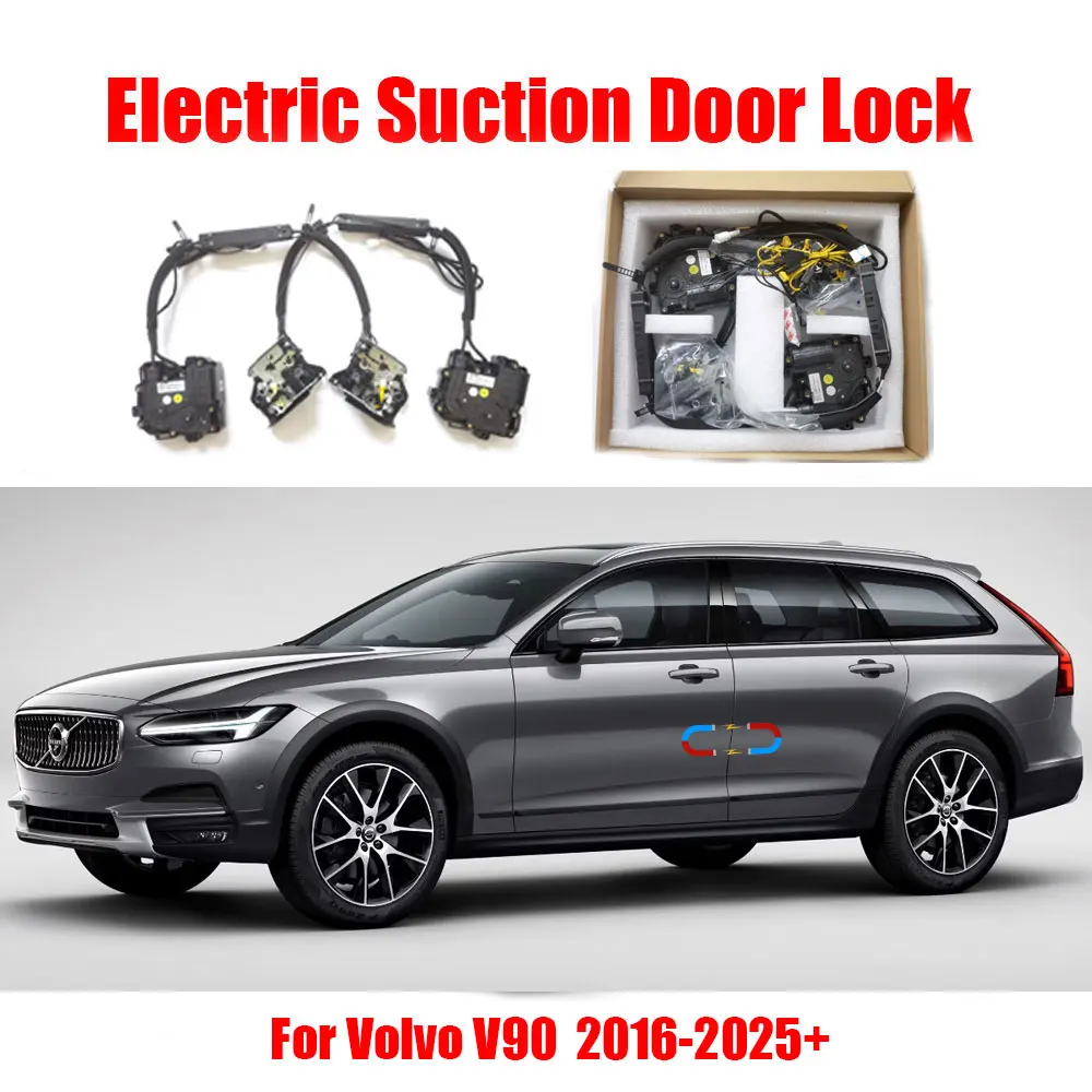 

For Volvo V90 2016-2025+ Car Electric Suction Door Power-assisted Closing Door Soft-close Function