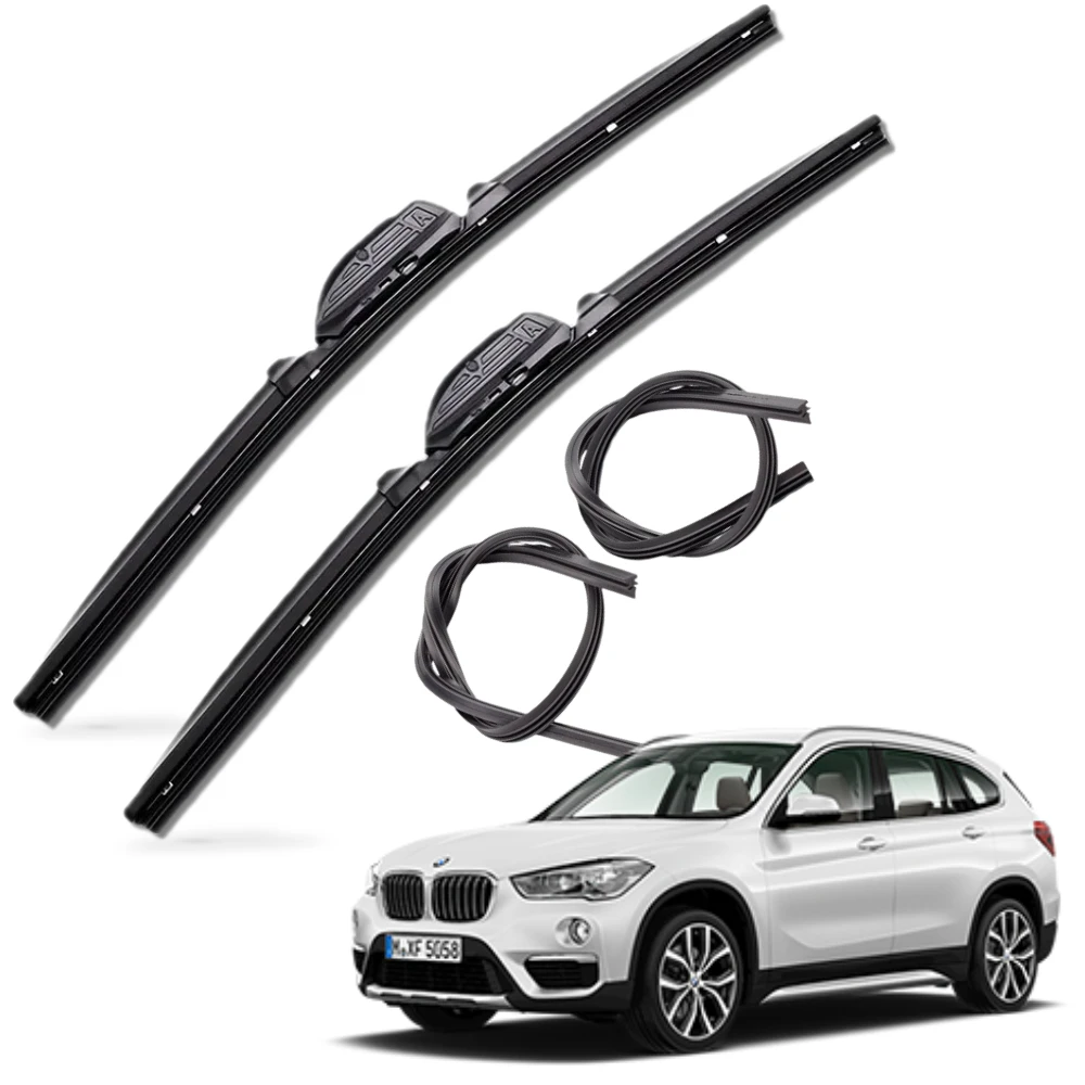 1 + 1 + 1 BMW X1 Pure Premium Wiper Brush Rubber