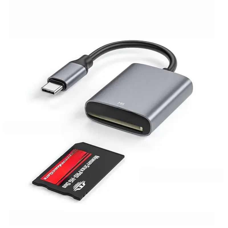 Czytnik kart pamięci USB C do MS dla iPhone MS PRO/MS DUO Adapter kompatybilny z iPhone 15/MacBook Pro/Air 2023 — zdjęcie produktu 7