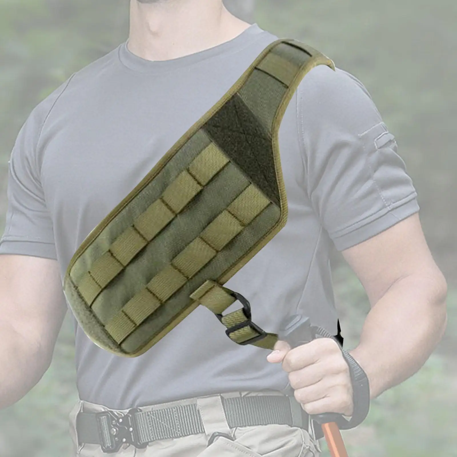 NEW Bandoleer Minimalist Chest Rig Tactical Bandoleer Platform Chest Strap Shoulder Strap Adjustable Nylon Gear Vest