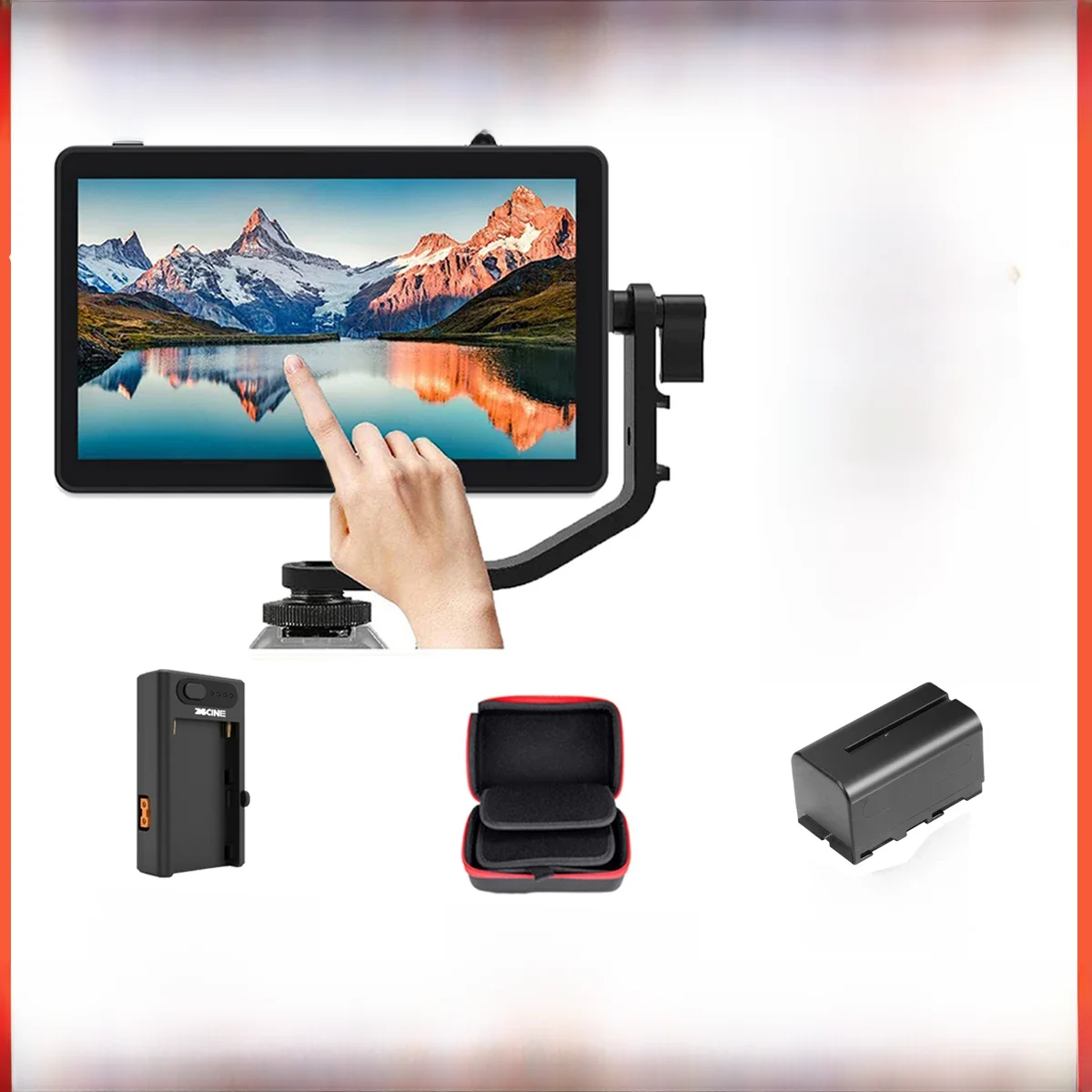 FEELWORLD F6 Plus V2 6 Inch On-Camera Dslr Field Monitor Touch Screen Monitor Met Hdr 3D Lut Ips Fhd 1920X1080 Video Focus Assis - afbeelding 2