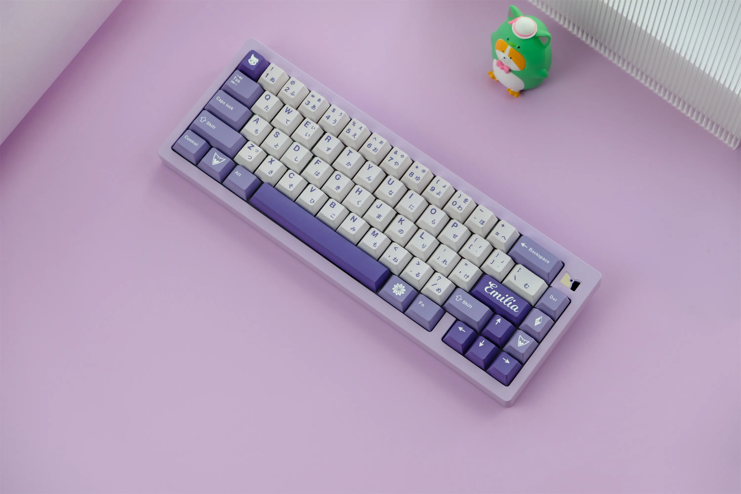 GMK-Tecla de bruja de hielo, teclas PBT de 129 teclas, perfil de cereza, DYE-SUB, personalizadas, para teclado mecánico