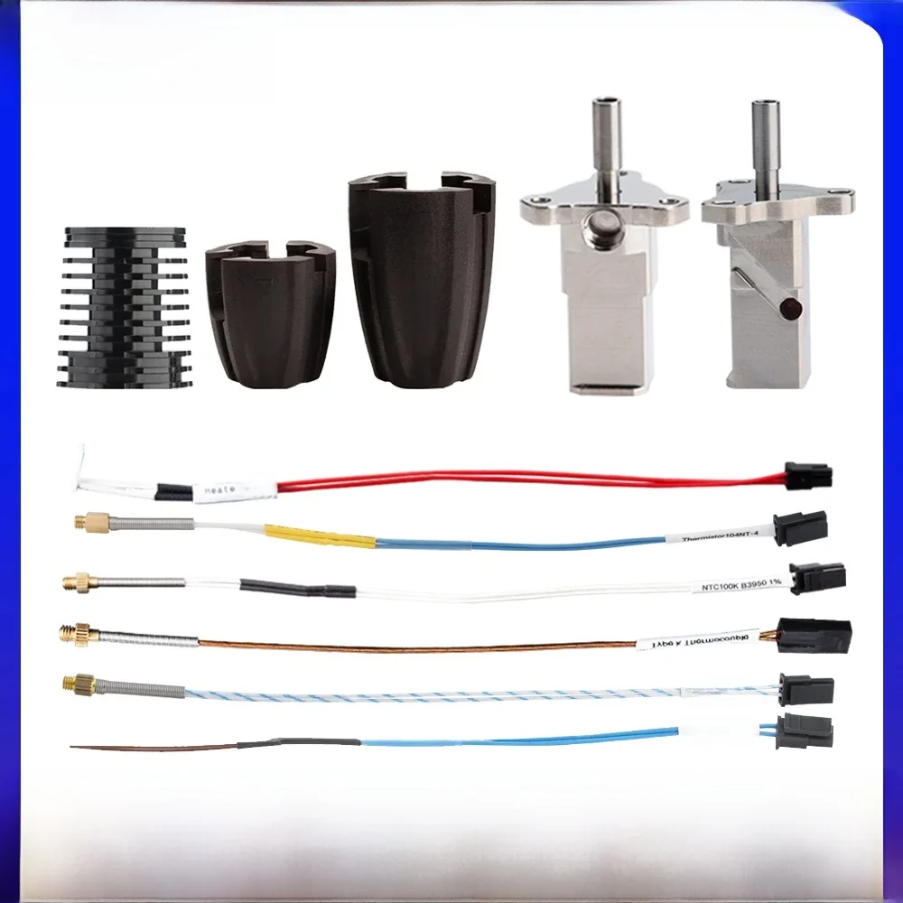 BLV ® Zestaw ceramicznego grzałka do Rapido V2, blok grzewczy K500, termopara M4 104GT-2 100K 3950 PT1000 do Rapido V2.0 HOTEND — zdjęcie produktu 7