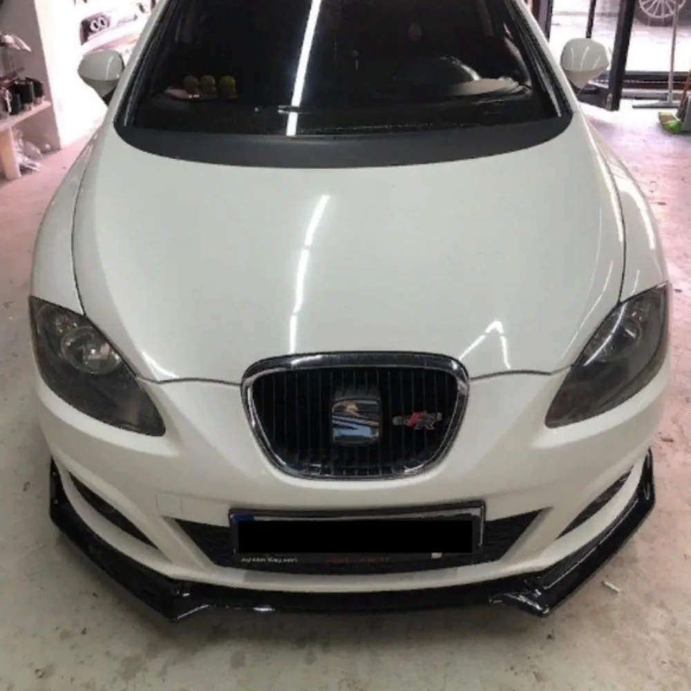 3 Pcs Front Bumper Lip For Seat Leon MK2 2006-2011 Body Kit Car Accessories Spoiler Splitter Diffuser Exterior Parts Tuning