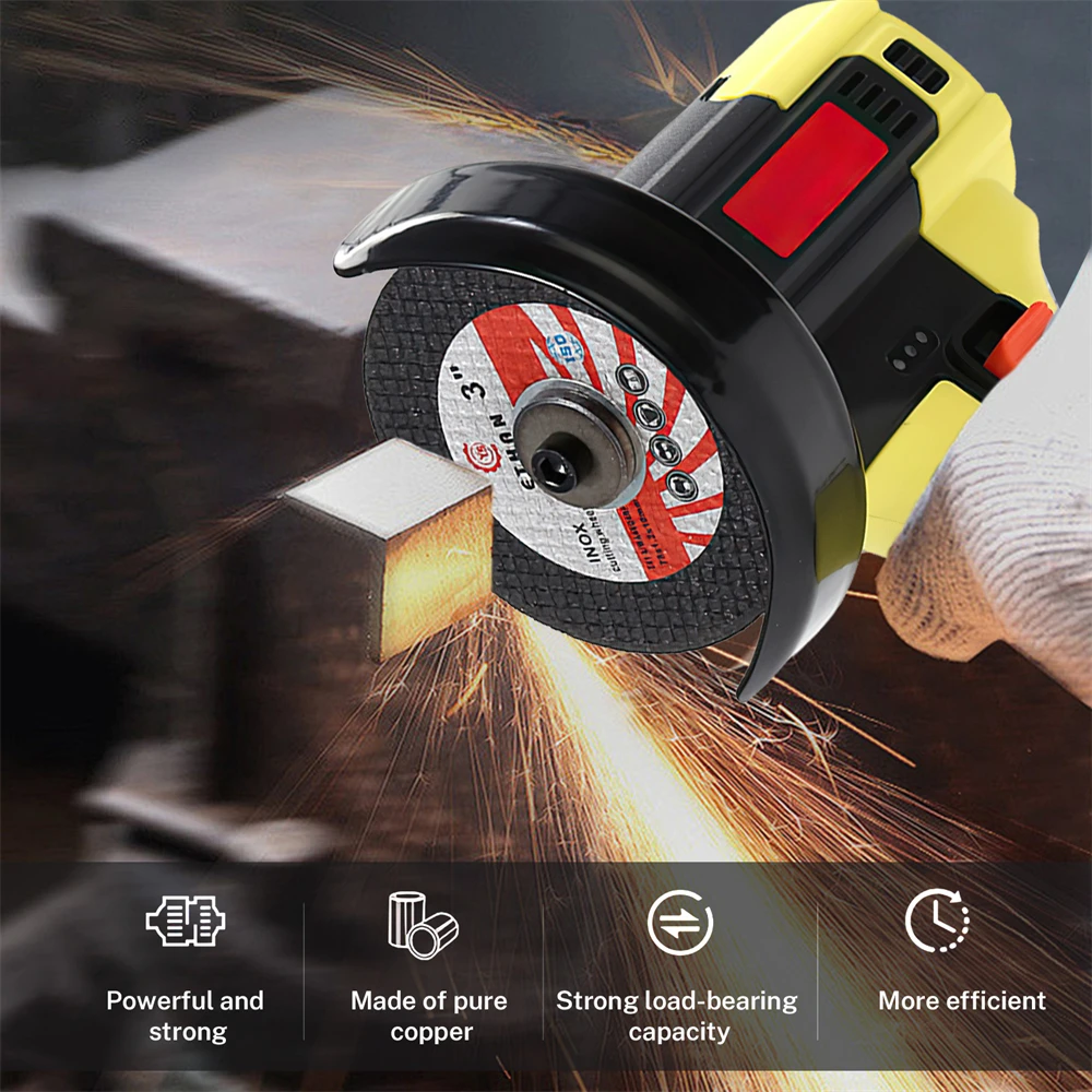 12V Mini Winkelschleifer 550W Akku wiederaufladbare Schneidemaschine Poliermaschine Elektrische Handschleifmaschine Poliermaschine – Detail 13