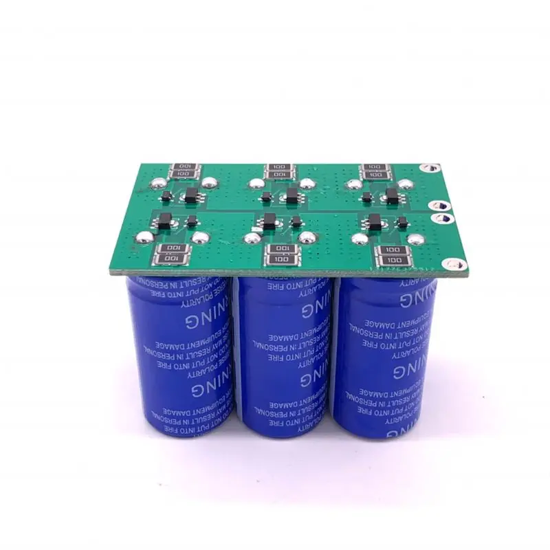 Imagem -03 - Super Farad Capacitor com Fileira Dupla para Placa Proteção Frequência Baixo Ultracapacitor 2.7v 120f 16v 20f Pcs por Conjunto