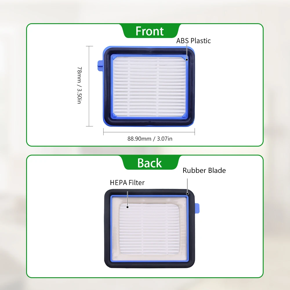 Schwamm filter kompatibel mit Elektro lux Q6 / Q7 / Q8 / WQ61 / WQ71 / WQ81 / W3N5 Emissions staub filter Zubehörteile