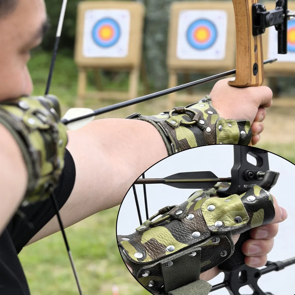 سوار معصم رياضي متين لليد اليمنى واليسرى لصيد الأسماك في الهواء الطلق والرماية ودعم فعال للاستخدام المريح