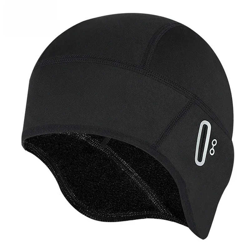 AliExpress NONE WEST BIKING Winter Fleece Cycling Cap Windproof Thermal Skull Cap Helmet Liner Running Skiing Motocycle Riding Men MTB Bike Hat