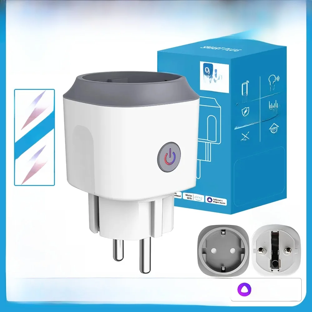 EWelink prise intelligente EU16A/20A Wifi prise intelligente avec moniteur de puissance application Smart Life télécommande prise en charge Google Assistant Alexa