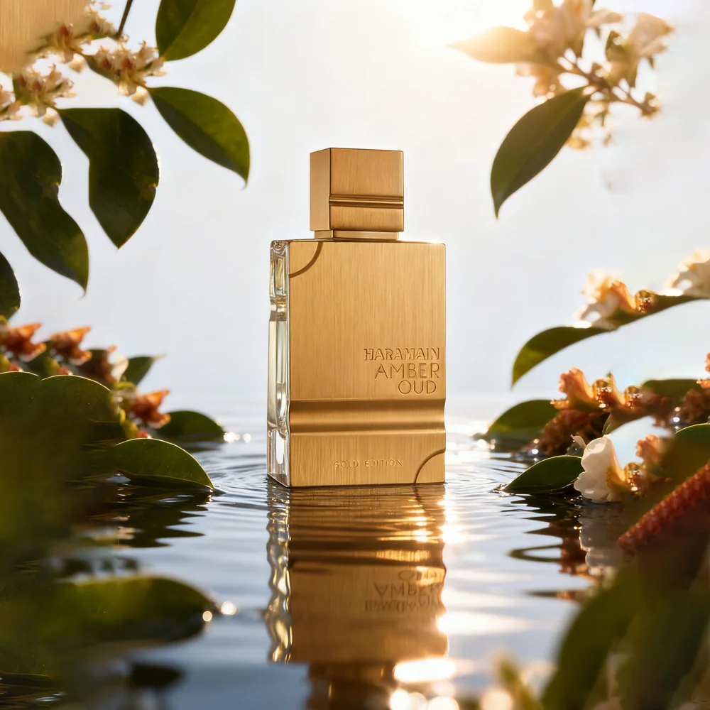 بخاخ Al Haramain Gold Edition EDP، عطر Amber Woody للجنسين، عطر هدية عيد الميلاد طويل الأمد