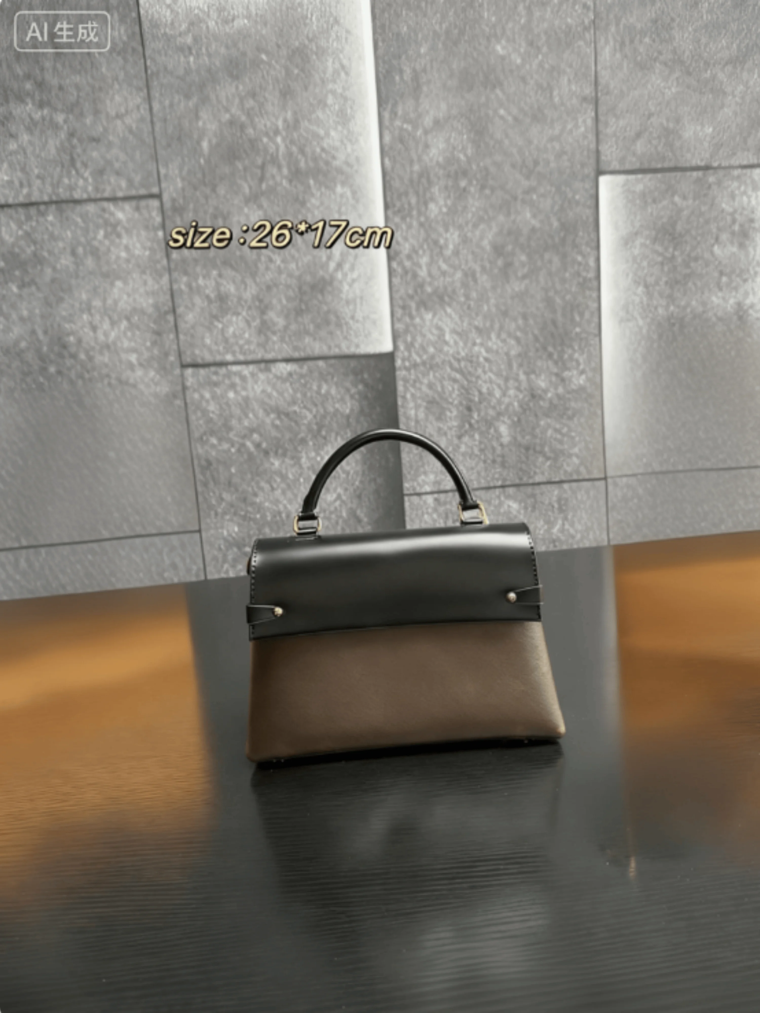 

2025 женская сумка-мессенджер, новая модная сумка-раскладушка, ретро цветная контрастная все виды классической уникальной женской сумки 26*17 см