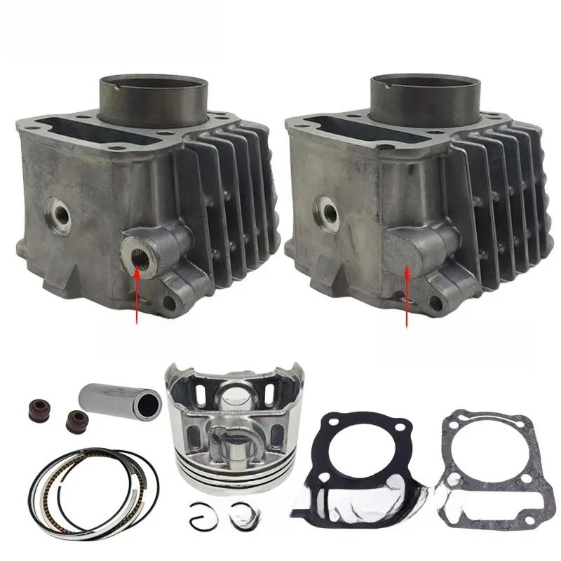 Zespół cylindra motocyklowego tłok pierścień uszczelniający dla Honda Super Cub 110 NBC110 C110 NBC 110 2009-2018 EFI CRF110 — zdjęcie 2
