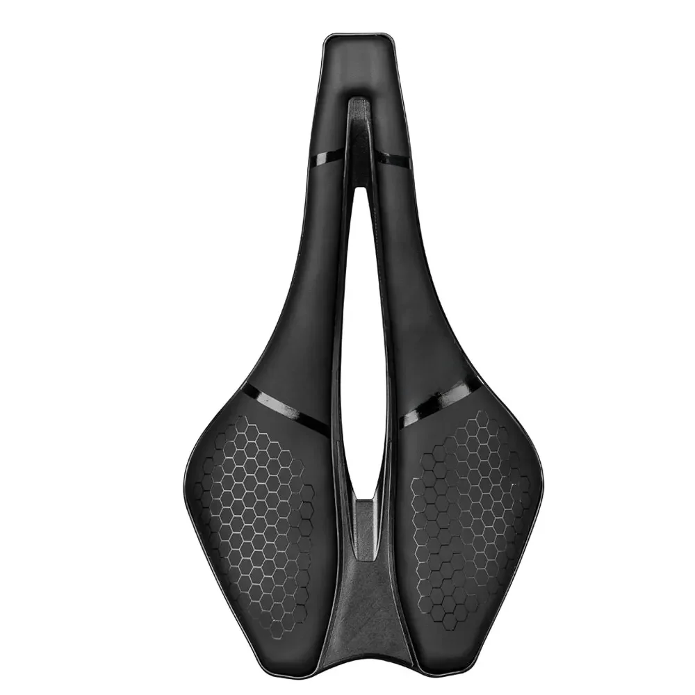 AliExpress ELITA ONE Bicycle Saddle Carbon Fiber Carbon Fiber Rail UD Texture 245x139mm Nylon Bottom Shell Short Nose Hollow Cycling Saddle
