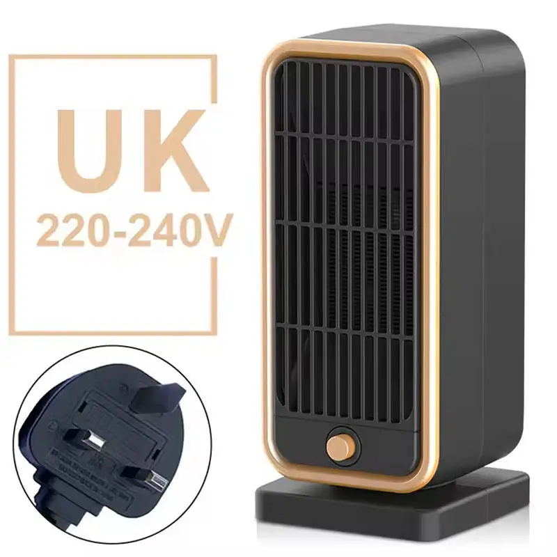 Hot Selling 500W Mini Electric Heater PTC Fast Heating Warmer Fan Machine Energy Saving Electric Heater for Room Home Office