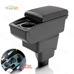 For FORD EcoSport Armrest box 2013-2017 Car armrest box Internal modification With cup holder Car Accessories