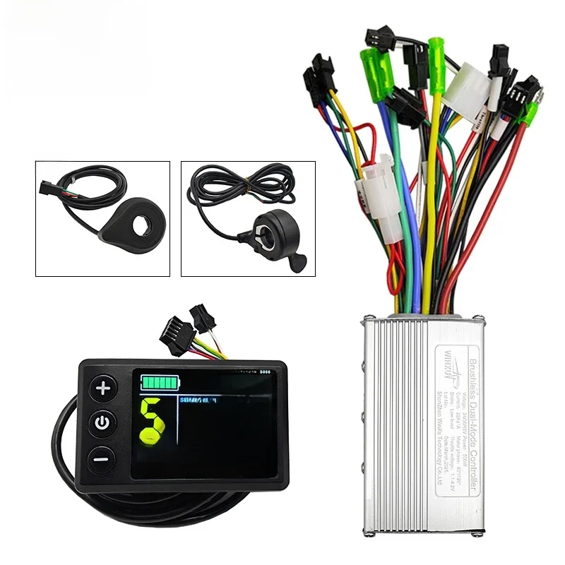 AliExpress NONE 24V 36V 48V 250W 13A 350W 15A E-bike Brushless Motor Controller S866 Colour LCD Display Kit for Electric Mountain Bike Repair