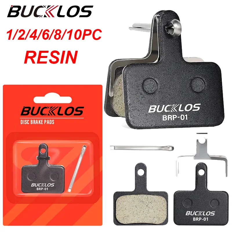 AliExpress BUCKLOS Resin Bicycle Brakes Pad Bike Hydraulic Disc Brake Pad 1/2/4/6/8/10PC Road MTB Cycling Brake Pads For Shimano B01S