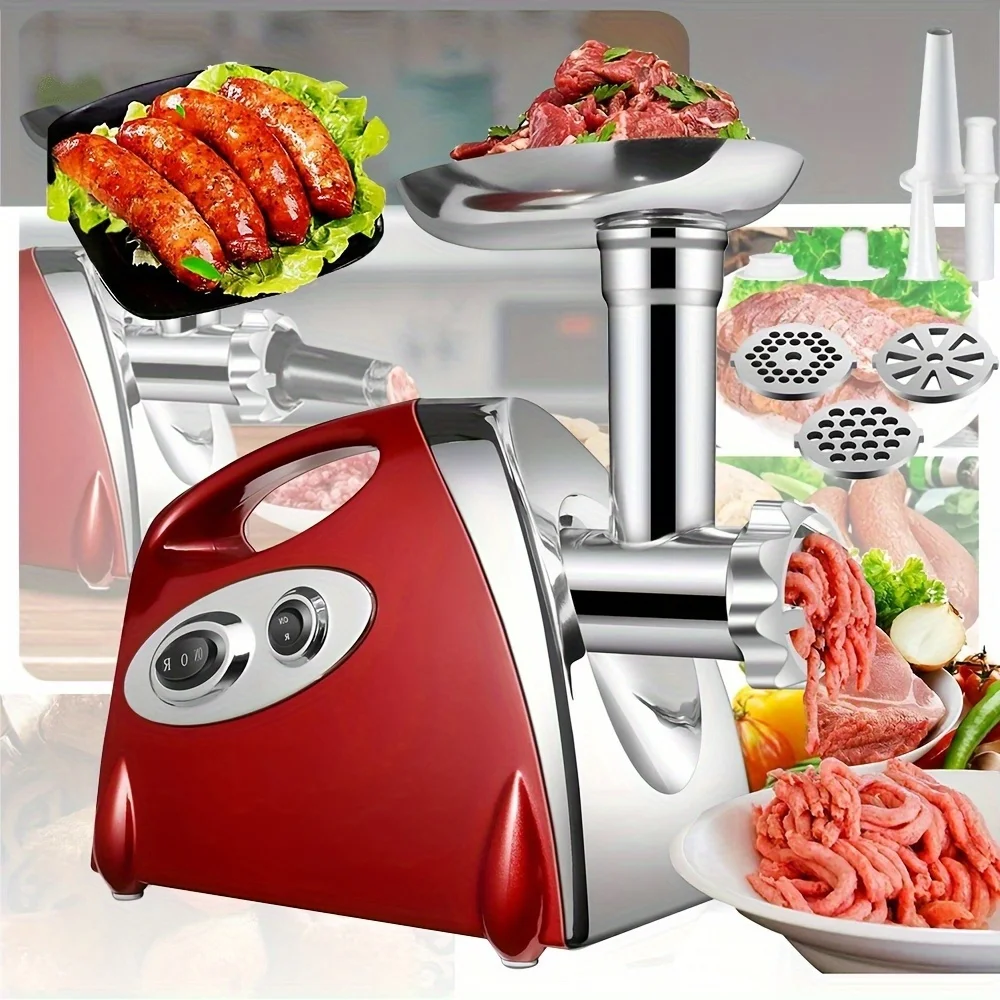Elektrischer Fleisch- und Wurstmühle, der zum Hackfleisch und Würstchen verwendet wird, kann Rückenlehne gedreht werden, für Fleisch, Gemüse, Obst,