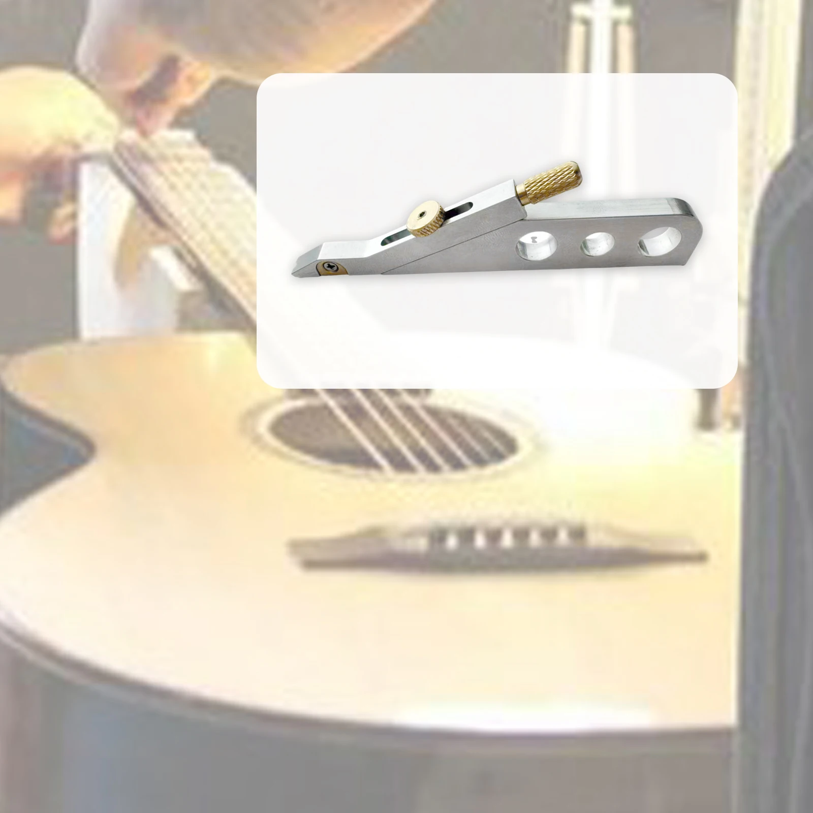 

Инструмент для скребка гитарных гаек, инструмент для ремонта гаек и высоты седла, инструмент для изготовления классических инструментов