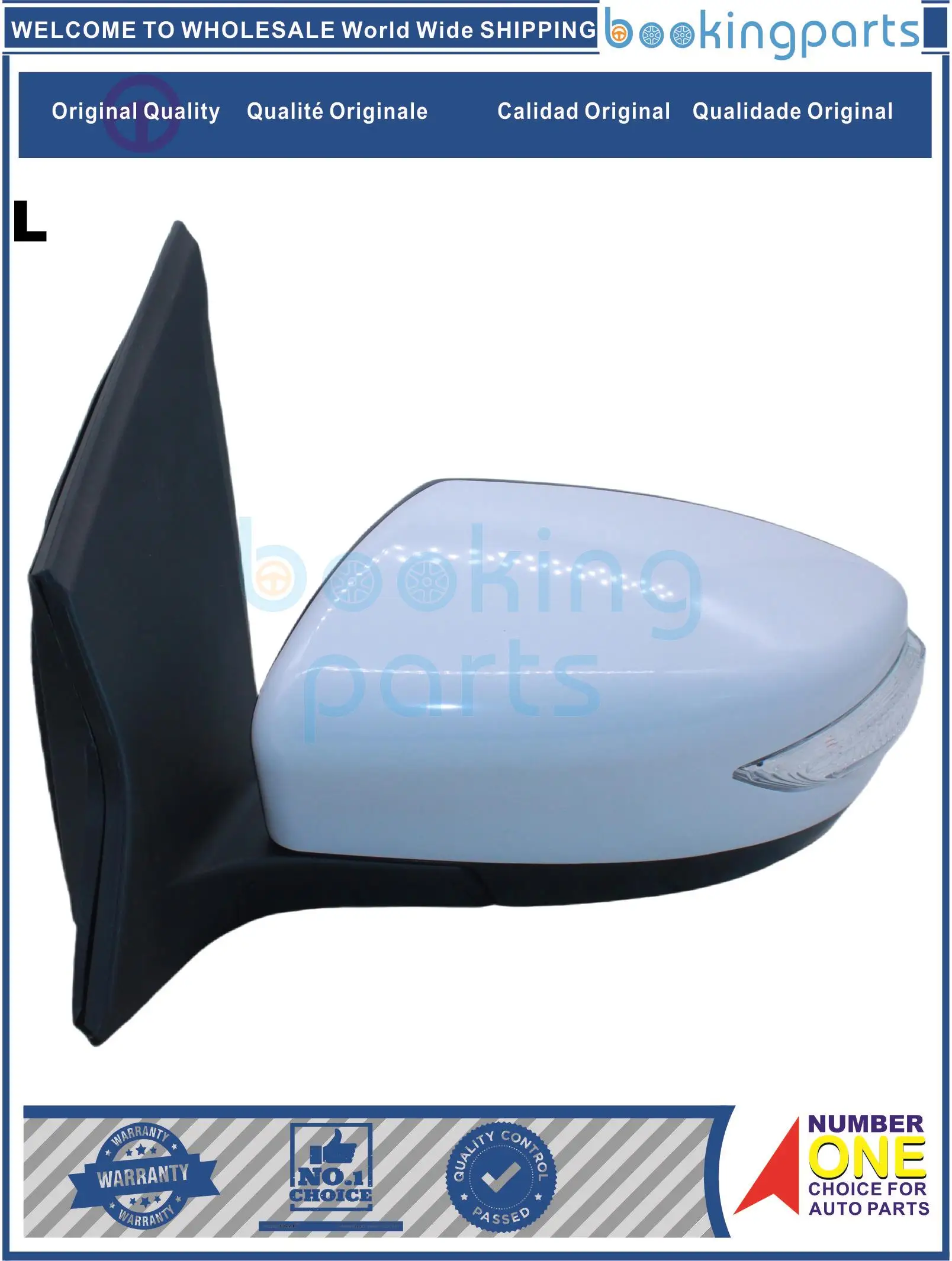 Car Mirror Left For NISSAN TIIDA C13 HR16DE 2015-2017