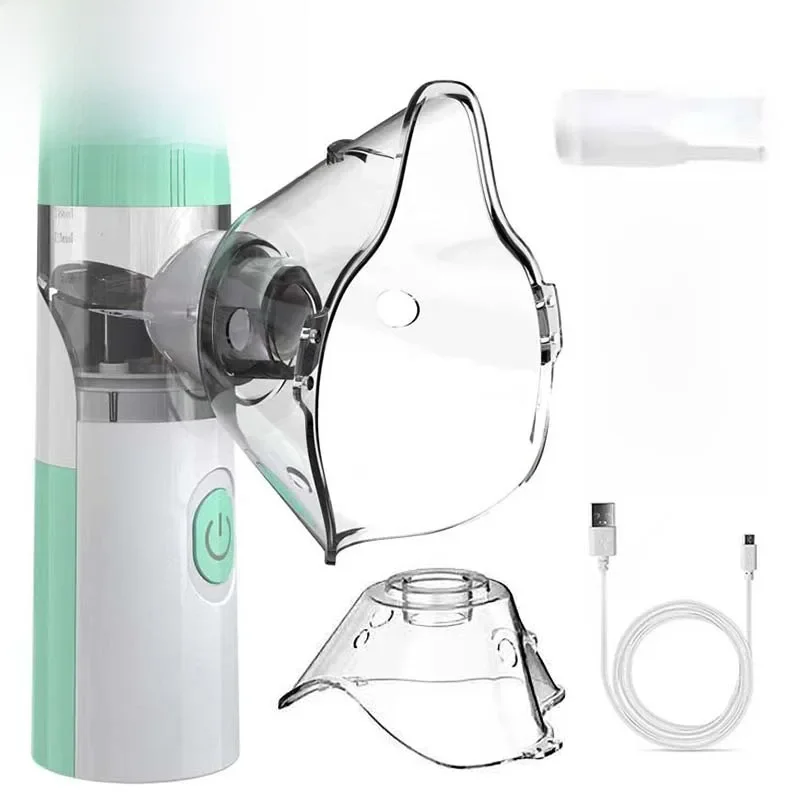 Nebulizador de malha silenciosa Inalador de asma portátil Atomizador Cuidados de saúde infantil Mini