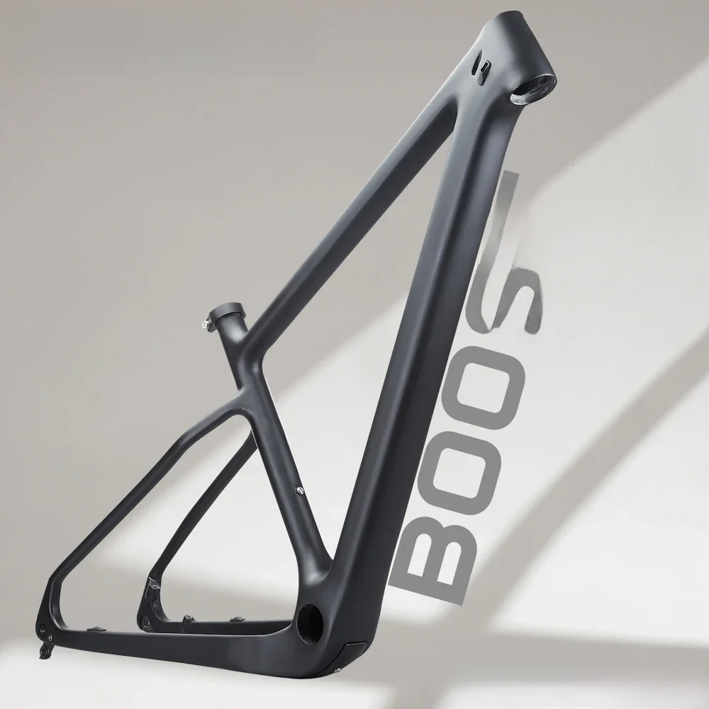 AliExpress Airwolf 2023 AIRWOLF Carbon Frame MTB 29 Mountain Bike Hardtail Frames 148*12mm Thru Axle BOOST 29er*2.45 Inch MTB Bicycle Frame