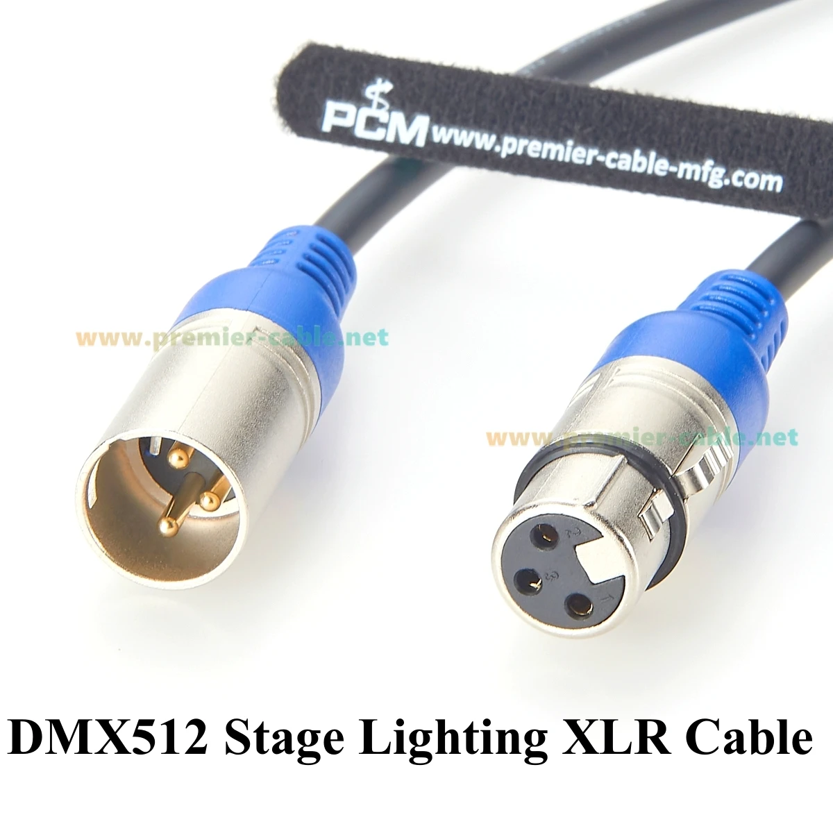 XLR-Mikrofonkabel DMX512 XLR 3-Pin Stecker auf Buchse Verlängerungskabel Dimmer-Dongle für Bühnenbeleuchtung, Mischpult, Lautsprecher, Audio – Detail 4