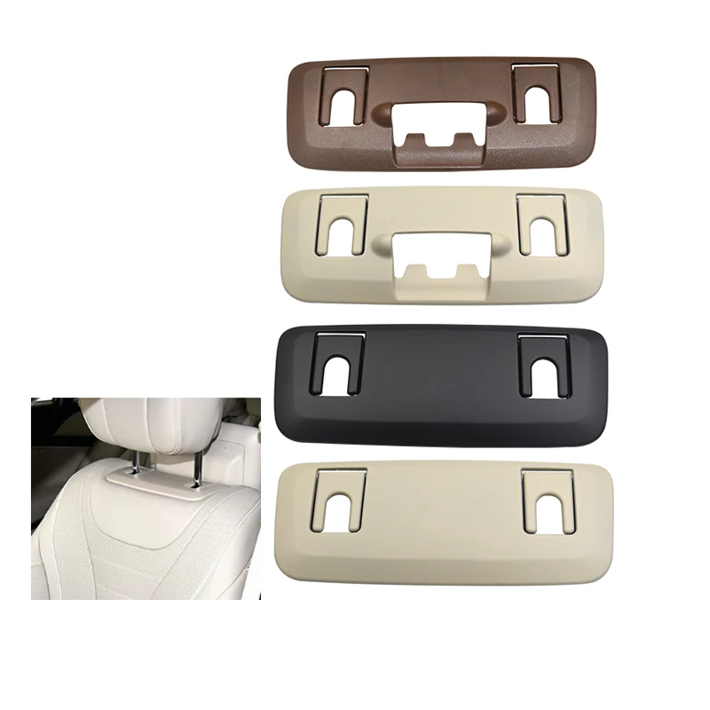 

Front Left Right Seat Headrest Clamp Cover Seat Headrest Backrest cover For Mercedes Benz S-Class W222 S300 S320 S450 S500 S400