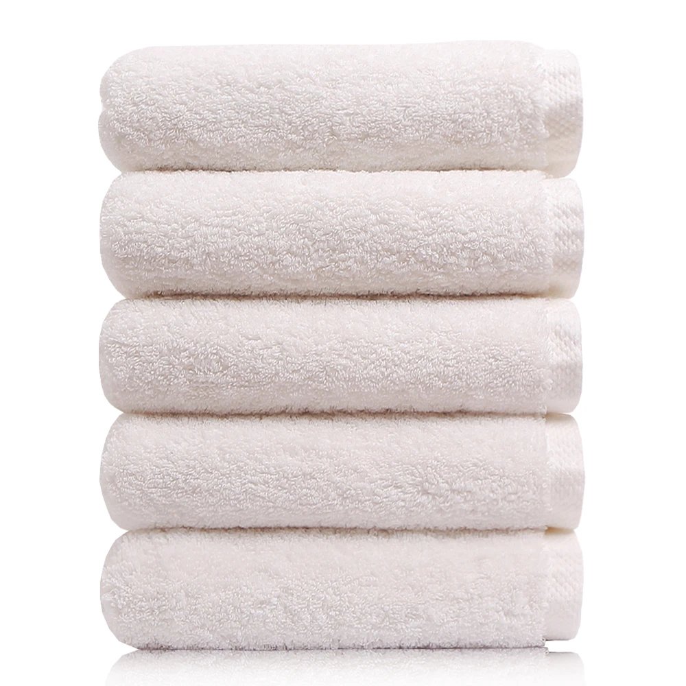 Cotton Living 40 can 200g 100% hotel towel, White 5 sheets/10 sheets, shower towel, soft towel Hotel Bathroom Shower Towels