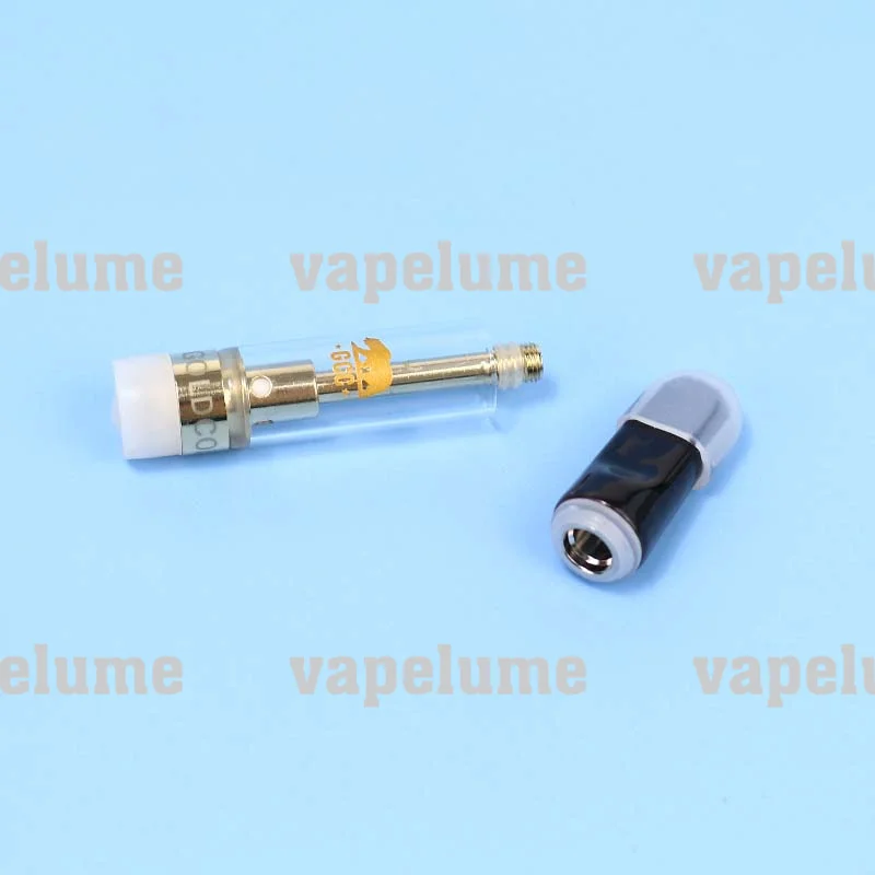 1ML GCC Empty Cartridge 510 Threaded Vaporizer NO Oil Tank 0.8ML Storage Box Small Medium Display Packaging Custom Logo