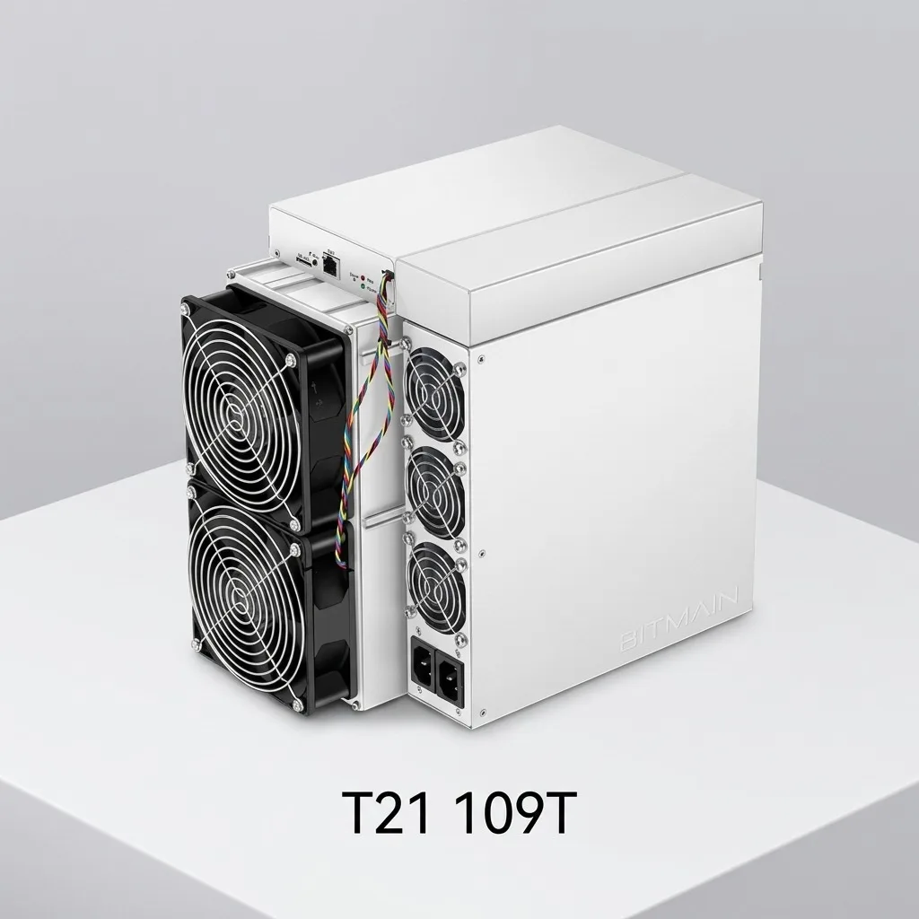 Latest Batch Antminer T21 190T 3610W Air-cooling Miner Crypto Bitcoin