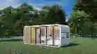 Low Cost Fast Delivery Prefab Houses 2 Bedroms Container House 20 Ft Shipping Container Coffee Shop Store