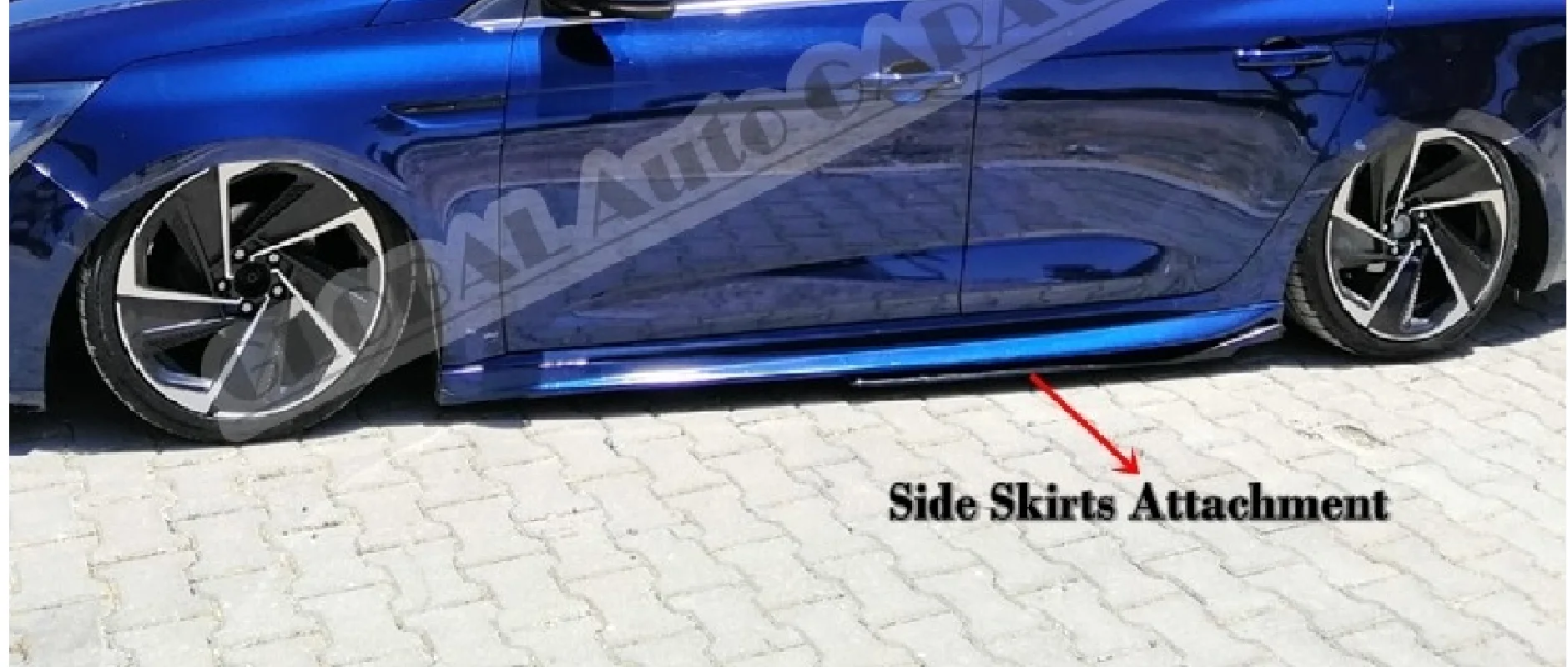 For Seat Leon Mk2 Short Side Skirts Attachment 2005-2012 Sill Trim Car Styling Auto Diffüsers Universal Spoiler Flaps Spilitter