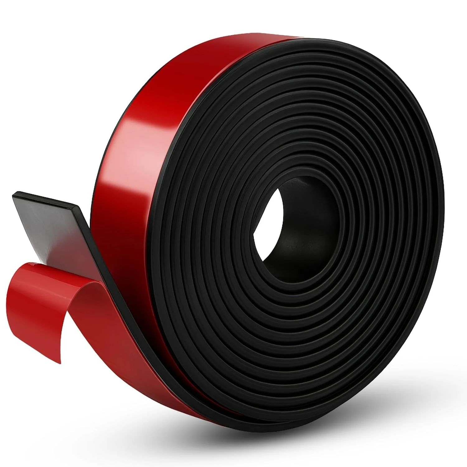 1PC 1m/39.37inch Neoprene Rubber Strips Self Adhesive Solid 