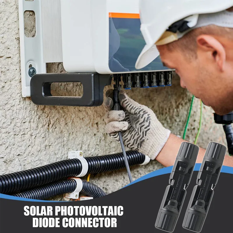 10/200 Paar Solarstecker-Set, IP68 Solarpanel Solarstecker PV-Stecker 1000 W Solarpanel-Kabelstecker, Solarstecker