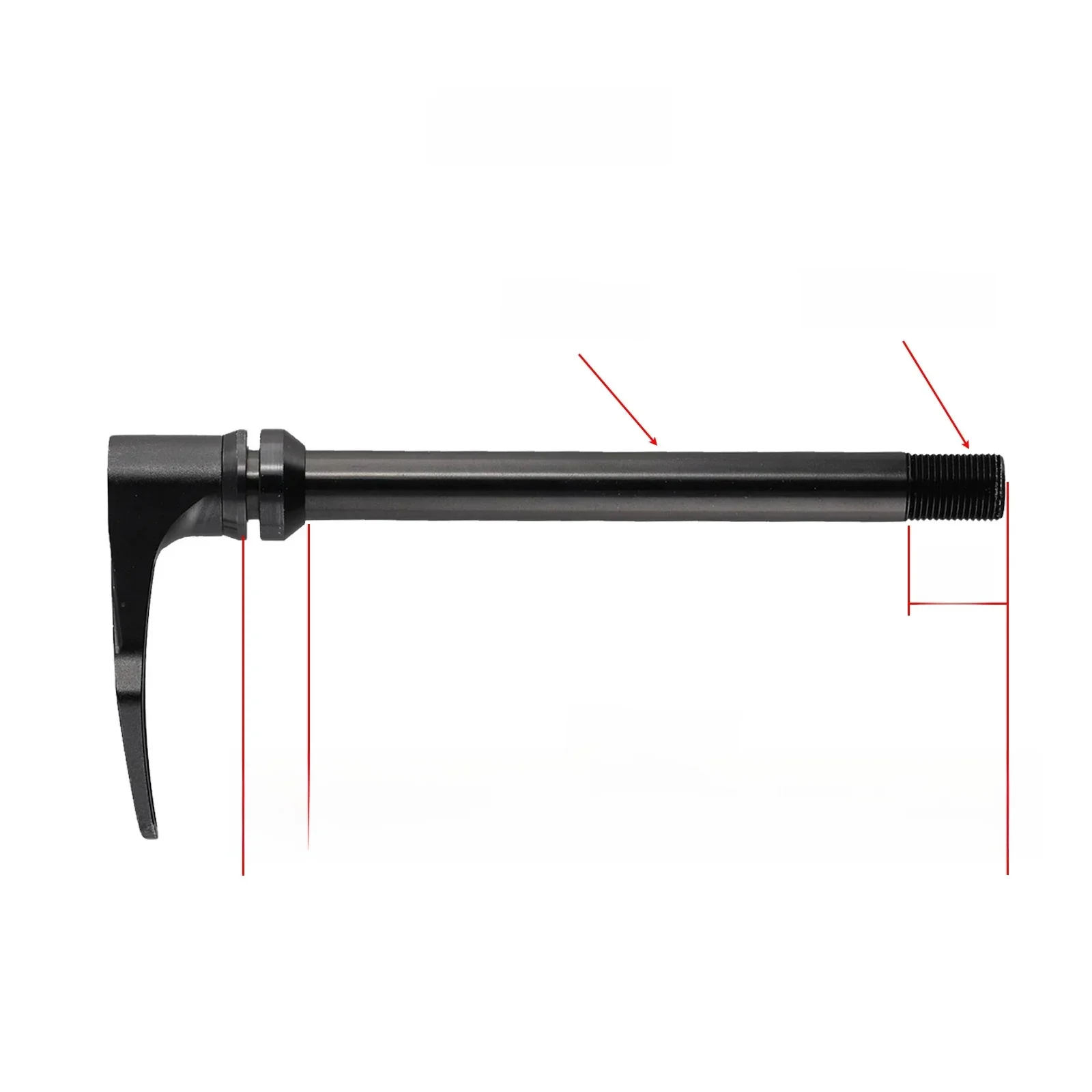 AliExpress NONE MTB Road Bike Thru Axle 12x142 12x148mm Quick Release 12x100 Front Fork Shaft Skewer Bicycle Thru Axle W/Lever Thru axle lever