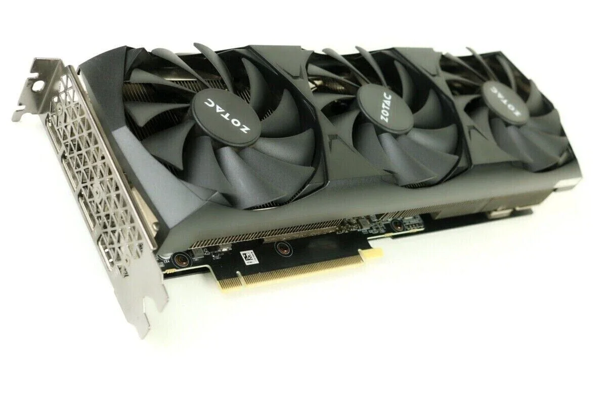 Б/У видеокарта Zotac GeForce RTX 3070 8 ГБ Thunderbolt GPU