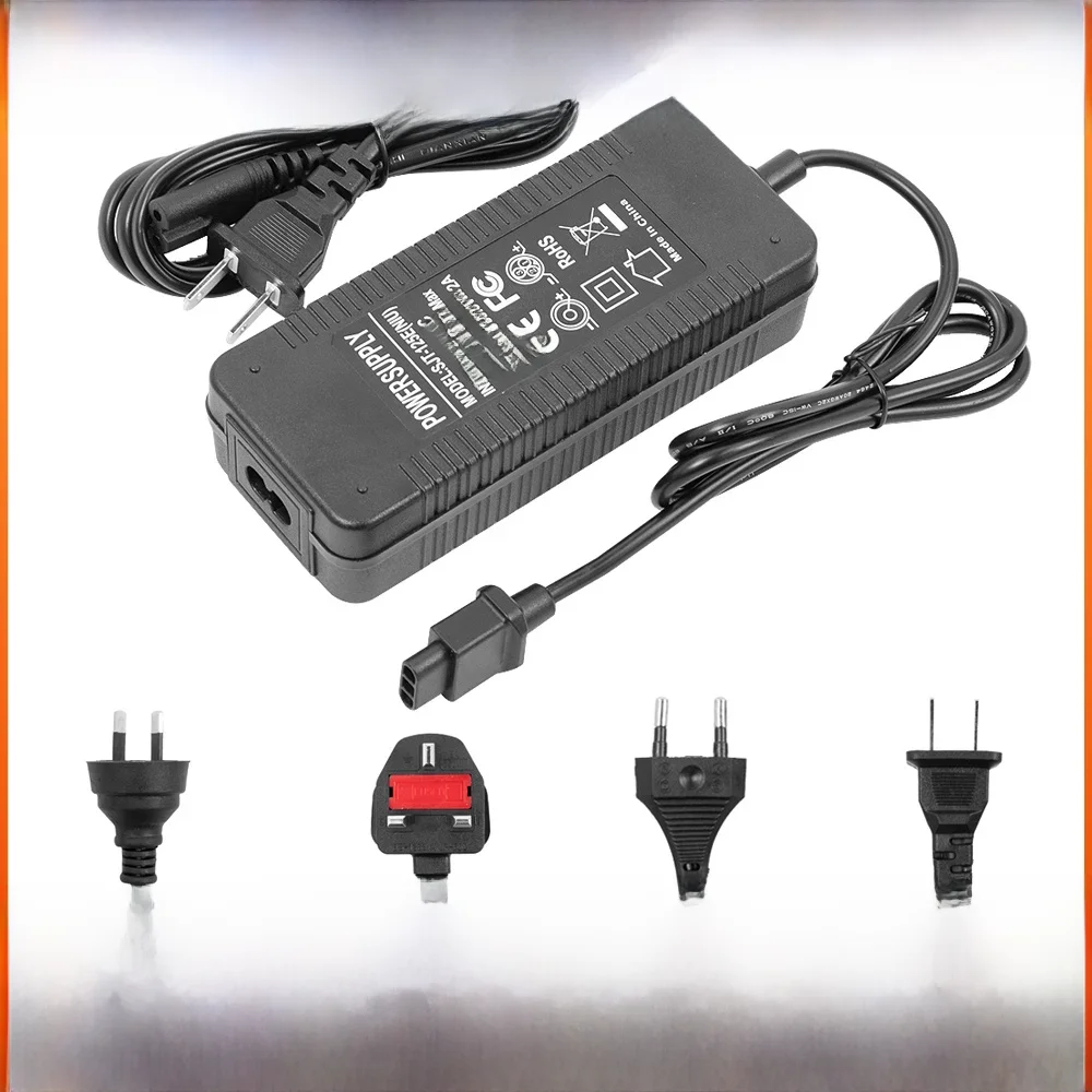 53,5 V 2A Batterieladegerät für NIU Elektroroller KQI 3 KQI 2 Lithium-Batterie-Ladeadapter Überspannungsschutzteile