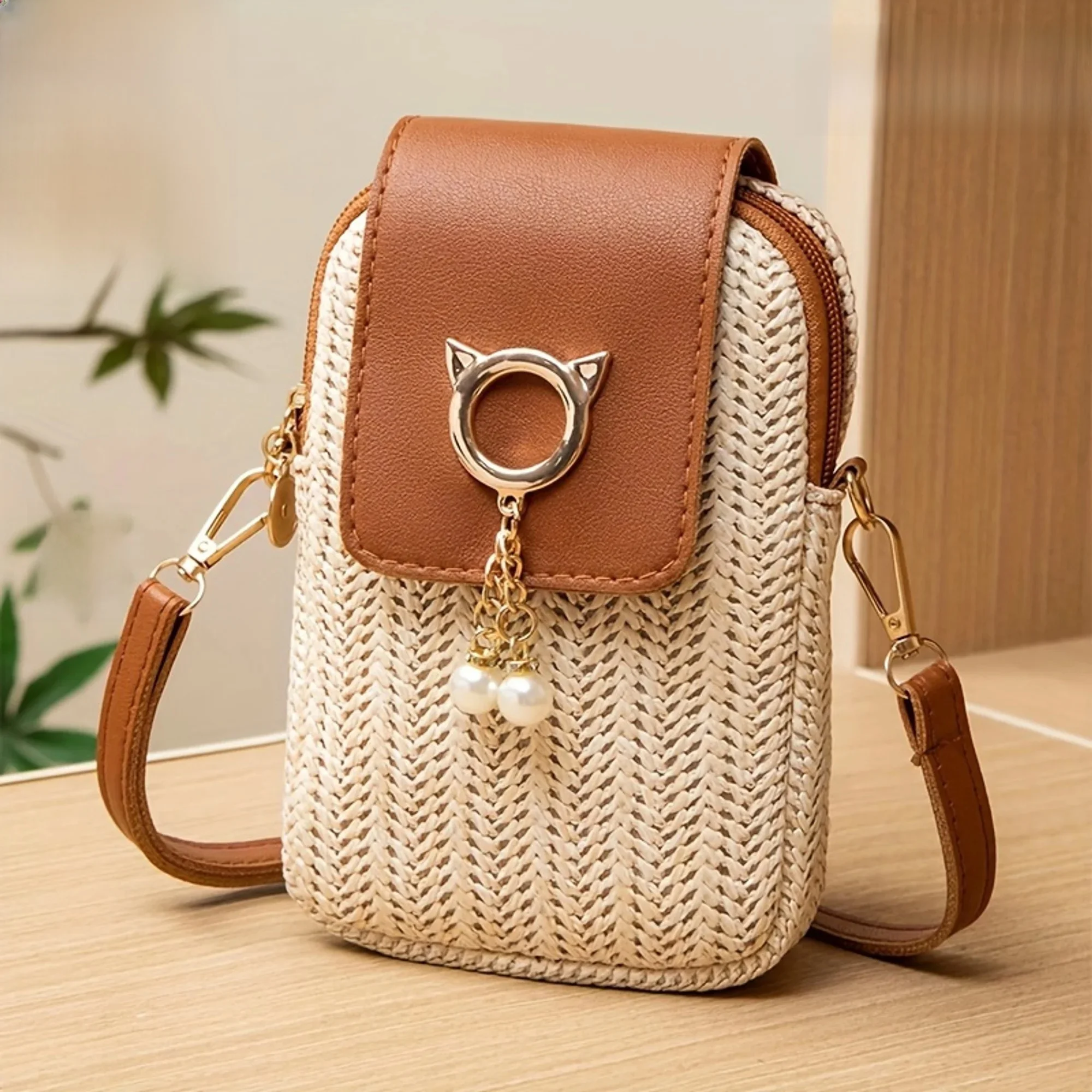 Mini sac à bandoulière pour téléphone, Style de rue décontracté, mignon, adapté aux femmes, fête de sortie, vacances, adapté aux personnes de plus de 15 ans
