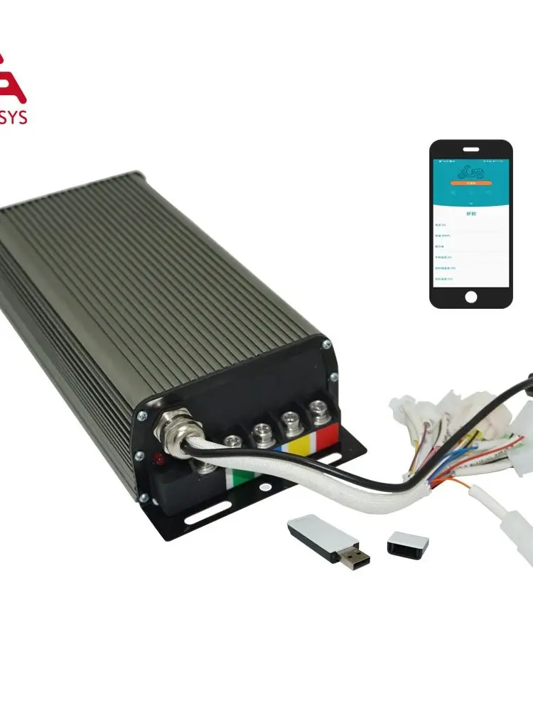 Sabvoton Controller 72V 150A SVMC72150 V2 Programmeerbare Controller voor 3000W E-Motorfiets & E-Scooter met Bluetooth - afbeelding 2