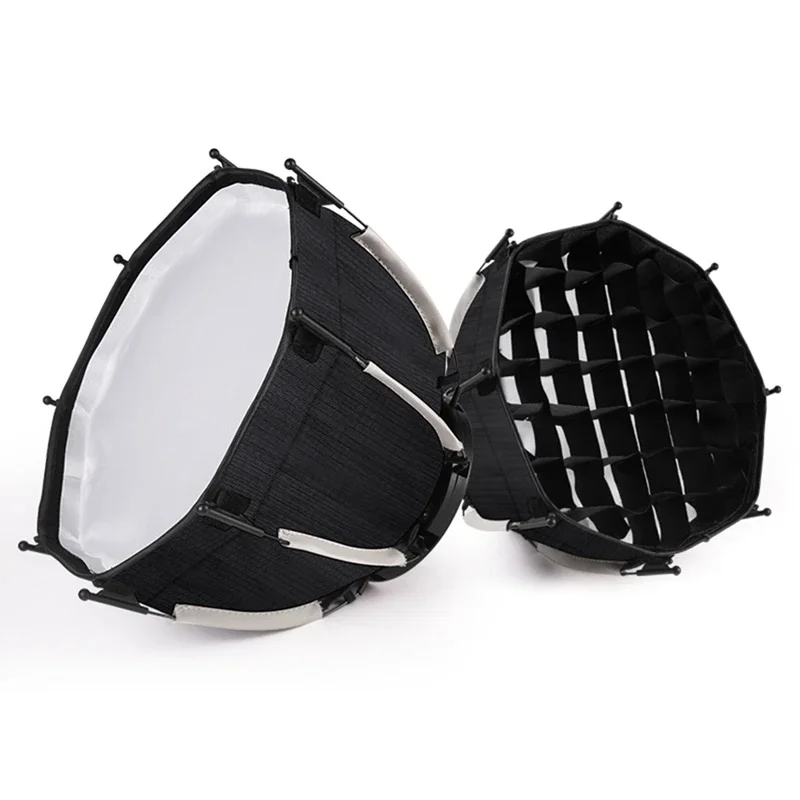 Ośmiokątny softbox FULL-30Cm Mini Bowens Mount Quick Release Honeycomb Grid Softbox dla ZU60 lub M60 COB Fill Light Studio — zdjęcie produktu 7