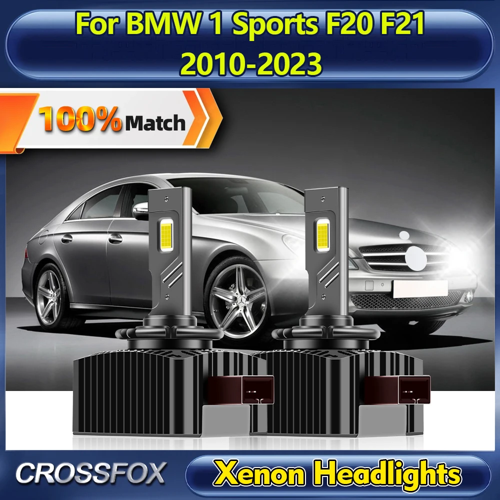 

2Pcs Canbus LED Headlights Bulbs 30000LM Auto Xenon HID Lamps 6000K 12V For BMW 1 Sports F20 F21 2010-2019 2020 2021 2022 2023