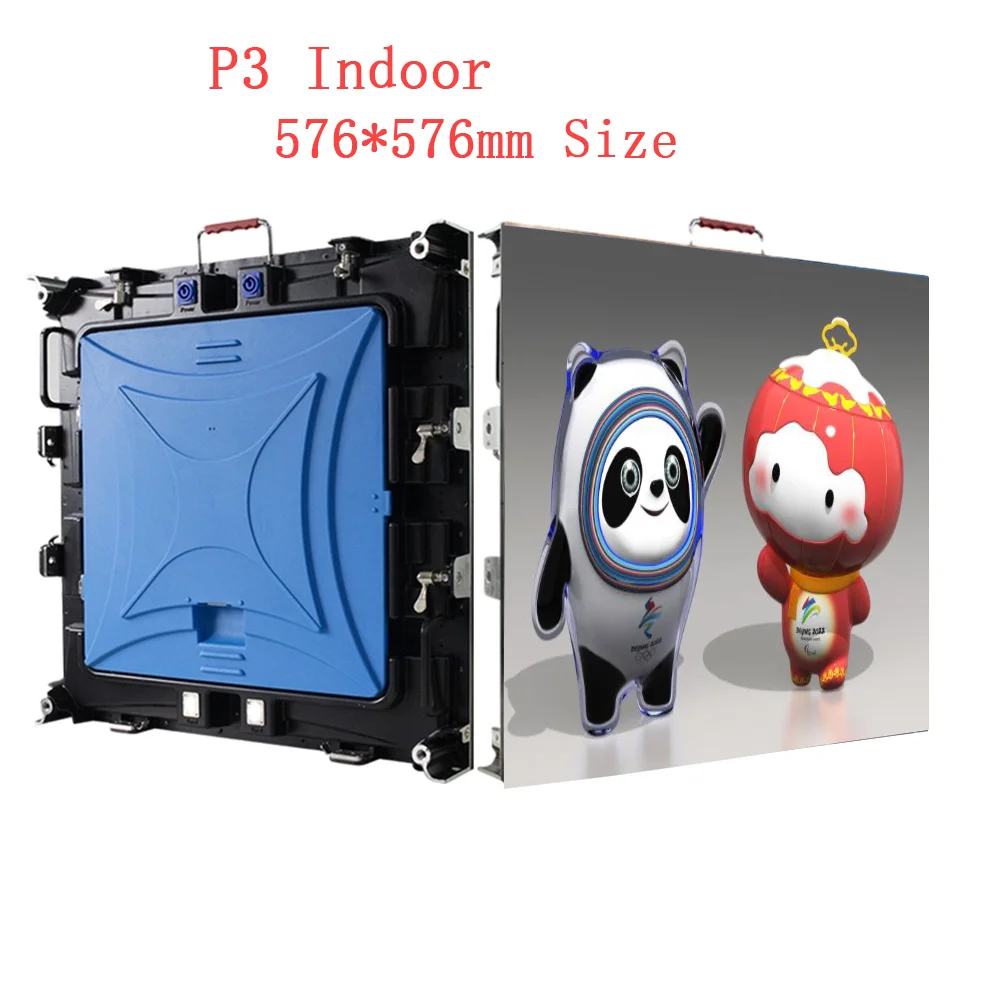 

Hd P3 indoor die cast aluminum 576*576mm size video wall xxxx concert stage led display screen