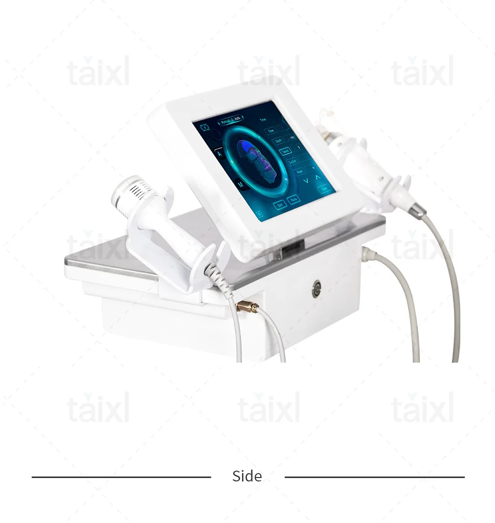 2 In 1 Gold RF Microneedle Machine, Fractional Radiofrequency Microneedling Device for Acne Scar Removal, Stretch Mark Reduction
