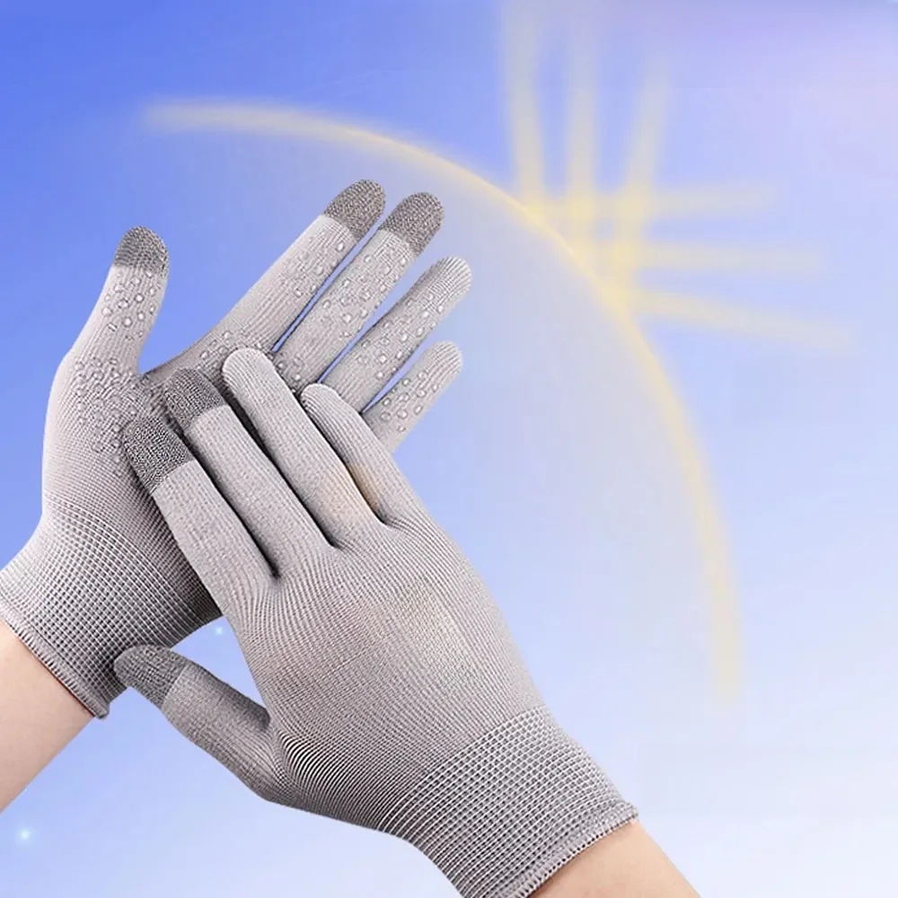AliExpress Sun Protection Gloves for Men and Women, Summer Outdoor UV Protection, Driving, Non-slip Touch Screen Cycling Gloves